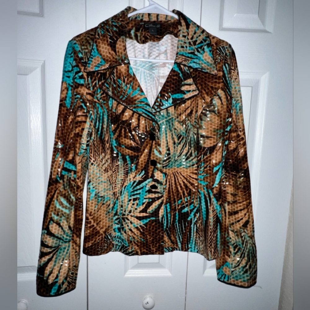 Clara S jacket multi color size L for lady